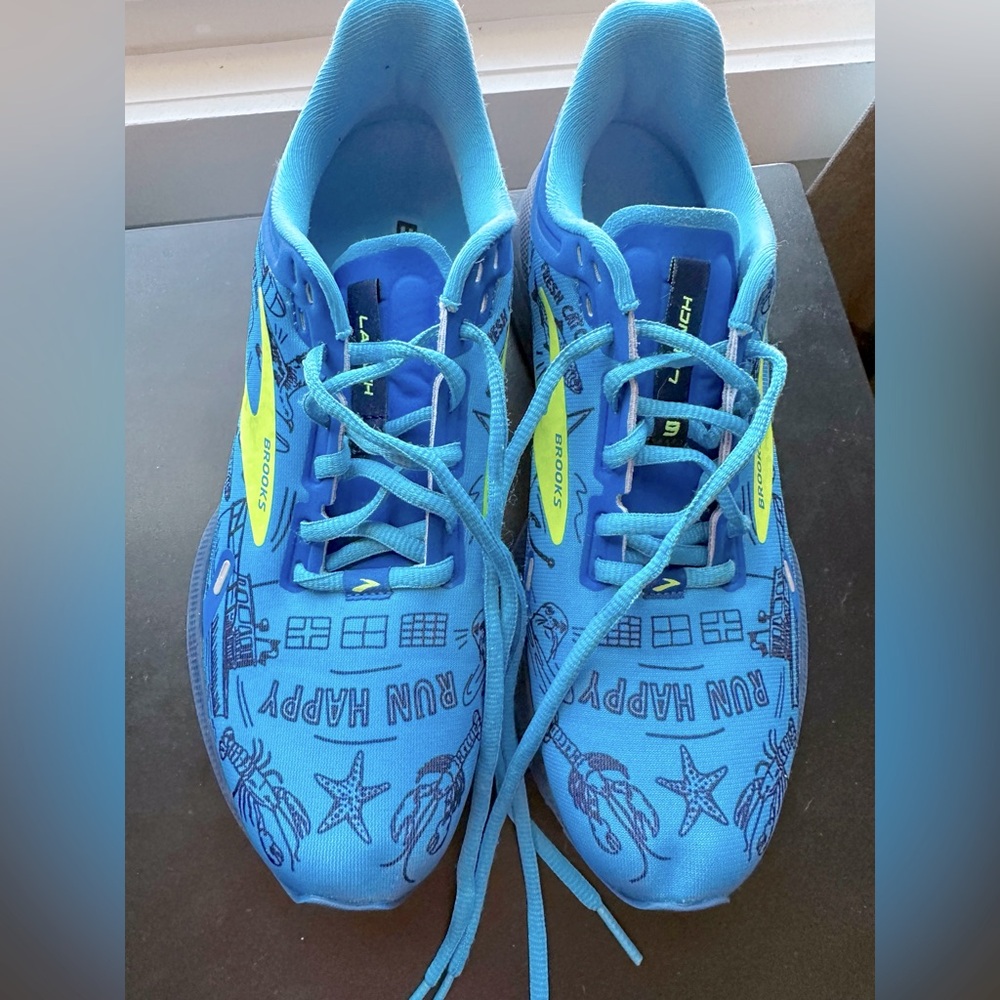 Brooks Women’s Launch 9 Neutral Running Shoe—Boston design